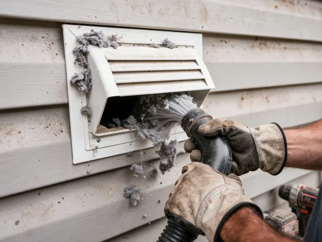 Professional dryer vent cleaning by Weston Dryer Vent Cleaning in Weston